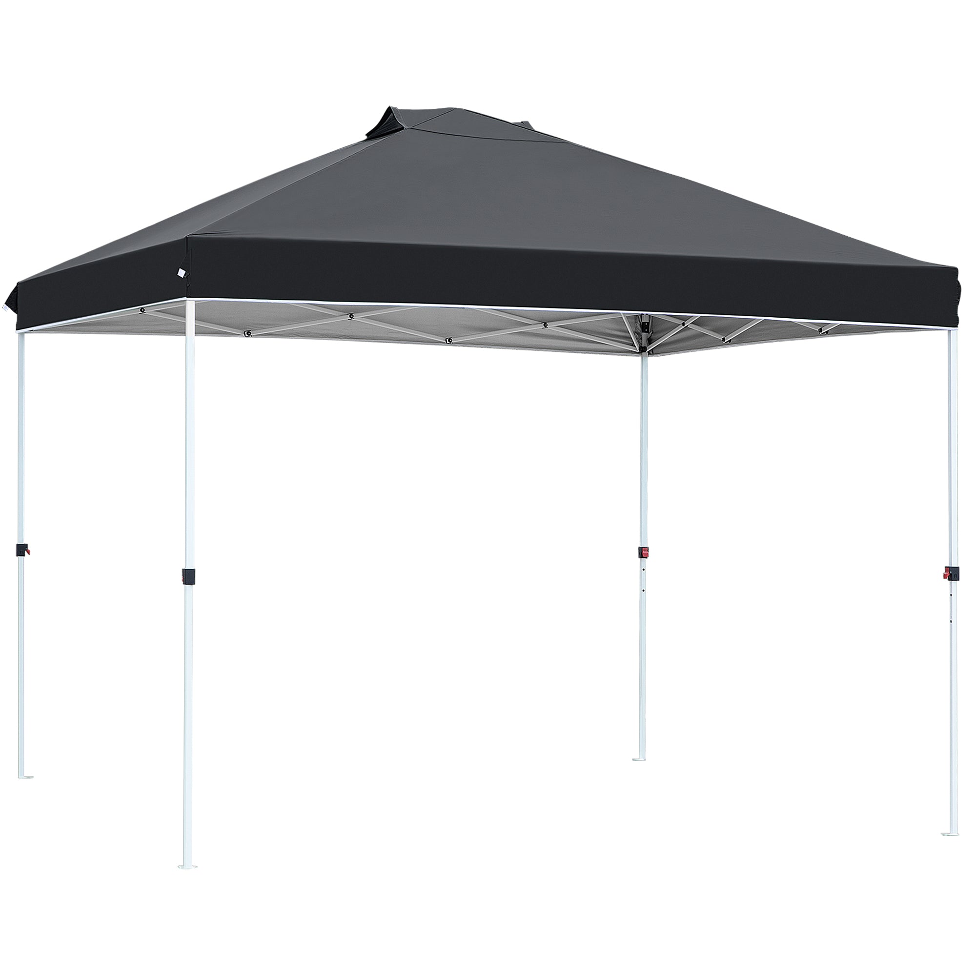FHFO Canopy Tent 10x10ft Pop Up Gazebo Canopy Shade Outdoor Tent Waterproof&Sunscreen, High Density Silver Coated Oxford Tent,Adjustable Height,8 Stakes,4 Sandbags,4 Ropes,1 Carrying Bag,White FHFO Canopy Tent 10x10ft Pop Up Gazebo Canopy Shade Outdoor Tent Waterproof&Sunscreen, High Density Silver Coated Oxford Tent,Adjustable Height,8 Stakes,4 Sandbags,4 Ropes,1 Carrying Bag,White