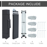 FHFO Canopy Tent 10x10ft Pop Up Gazebo Canopy Shade Outdoor Tent Waterproof&Sunscreen, High Density Silver Coated Oxford Tent,Adjustable Height,8 Stakes,4 Sandbags,4 Ropes,1 Carrying Bag,White FHFO Canopy Tent 10x10ft Pop Up Gazebo Canopy Shade Outdoor Tent Waterproof&Sunscreen, High Density Silver Coated Oxford Tent,Adjustable Height,8 Stakes,4 Sandbags,4 Ropes,1 Carrying Bag,White