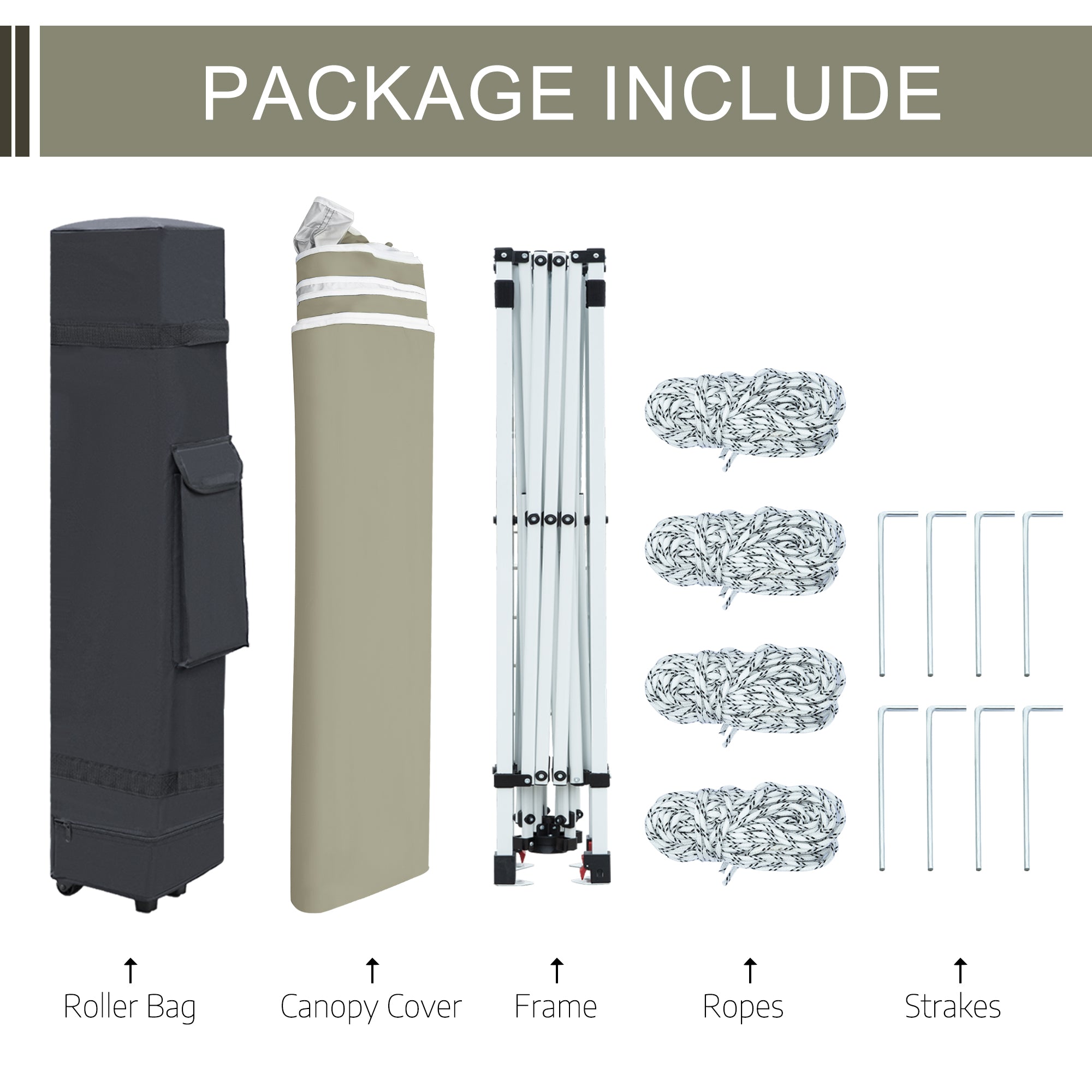 FHFO Canopy Tent 10x10ft Pop Up Gazebo Canopy Shade Outdoor Tent Waterproof&Sunscreen, High Density Silver Coated Oxford Tent,Adjustable Height,8 Stakes,4 Sandbags,4 Ropes,1 Carrying Bag,White FHFO Canopy Tent 10x10ft Pop Up Gazebo Canopy Shade Outdoor Tent Waterproof&Sunscreen, High Density Silver Coated Oxford Tent,Adjustable Height,8 Stakes,4 Sandbags,4 Ropes,1 Carrying Bag,White