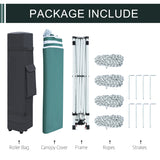 FHFO Canopy Tent 10x10ft Pop Up Gazebo Canopy Shade Outdoor Tent Waterproof&Sunscreen, High Density Silver Coated Oxford Tent,Adjustable Height,8 Stakes,4 Sandbags,4 Ropes,1 Carrying Bag,White FHFO Canopy Tent 10x10ft Pop Up Gazebo Canopy Shade Outdoor Tent Waterproof&Sunscreen, High Density Silver Coated Oxford Tent,Adjustable Height,8 Stakes,4 Sandbags,4 Ropes,1 Carrying Bag,White